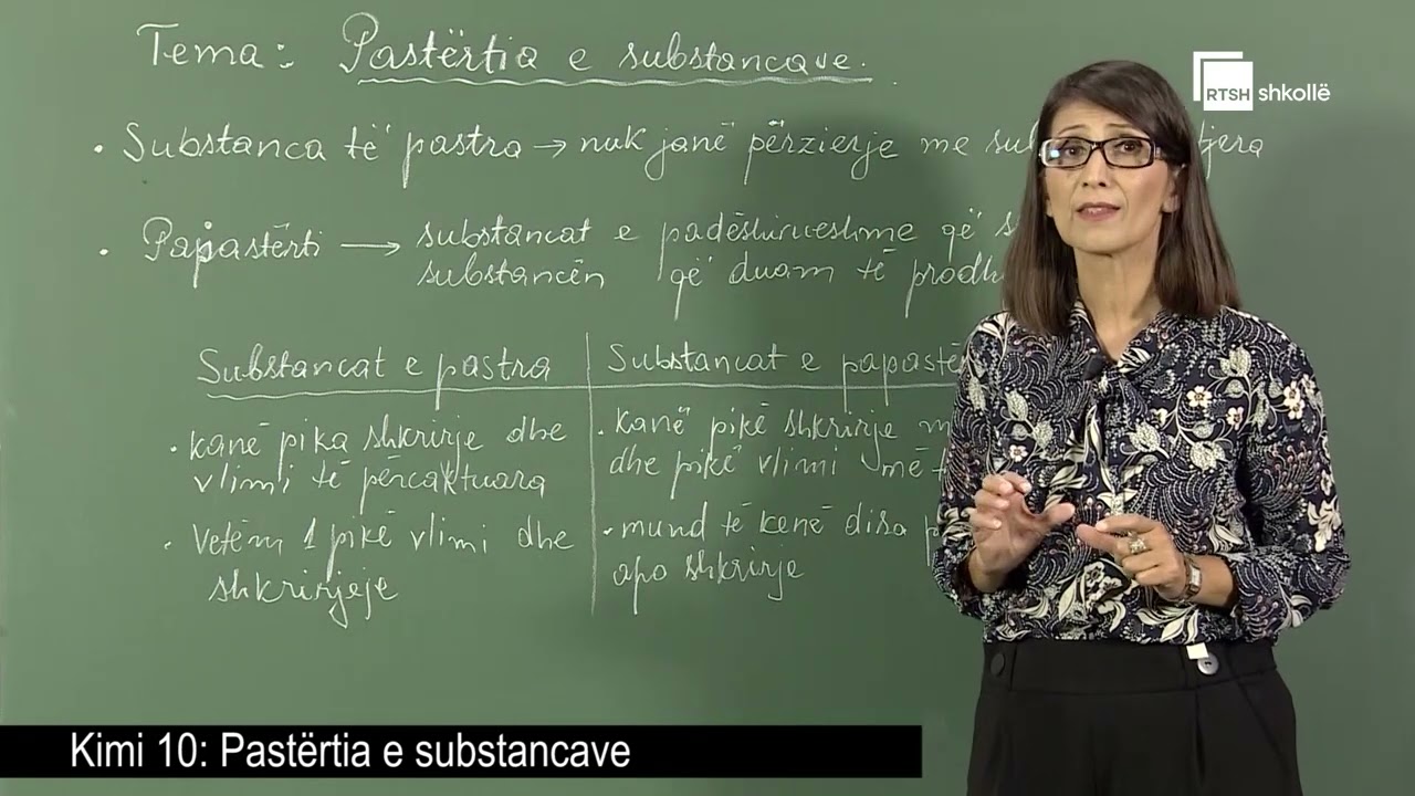 Pastërtia e substancave | Kimi 10