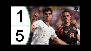 USA vs Colombia 1 5 Extended Highlights & Goals   Friendly 2024