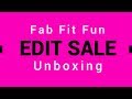 Fab Fit Fun Fall 2018 Edit Sale Unboxing