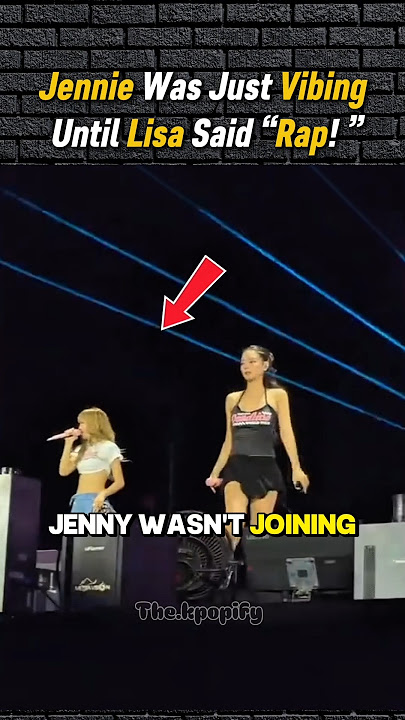 Lisa Realized Jennie Was Quiet… Then BOOM! #KPOP #shorts