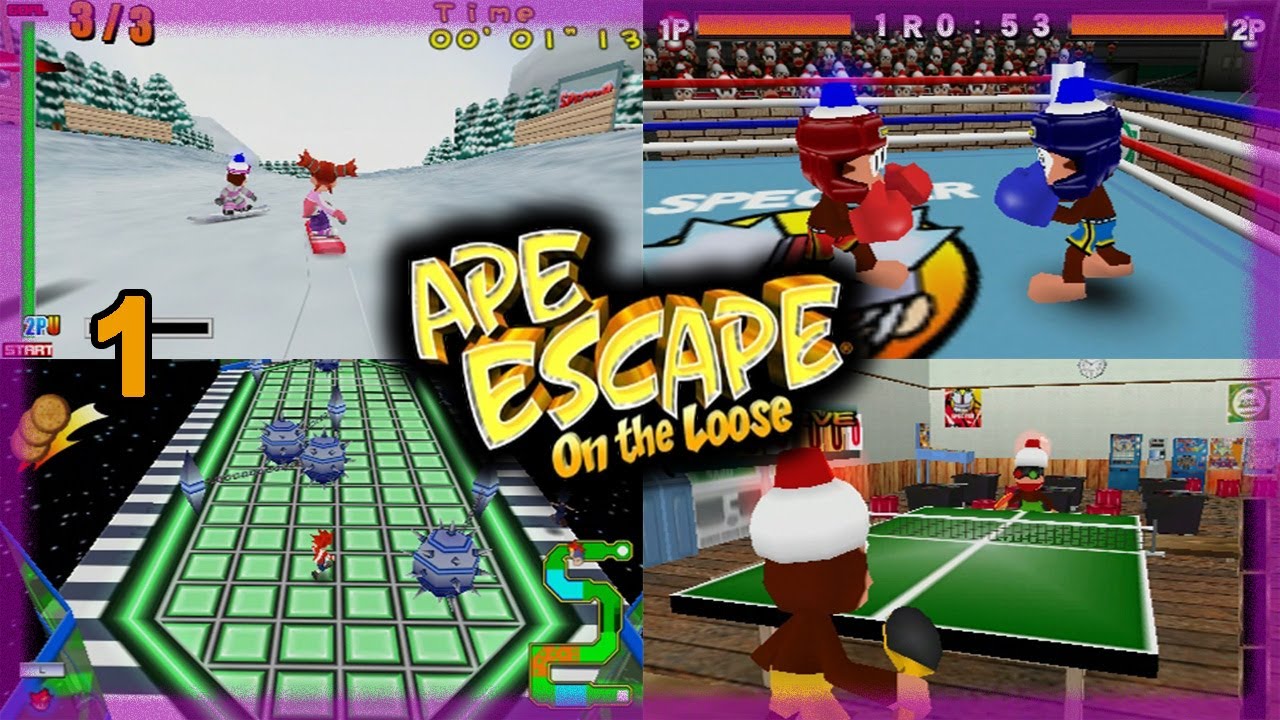 Ape Escape: On the Loose (showcase) | PSP Multiplayer using Xlink Kai (2 players) #1