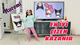 Kuromi̇yi̇ En Güzel Çi̇zen Kazanir Kuromi̇ Ve My Melodi̇ Ki̇m Kazandi ?? 