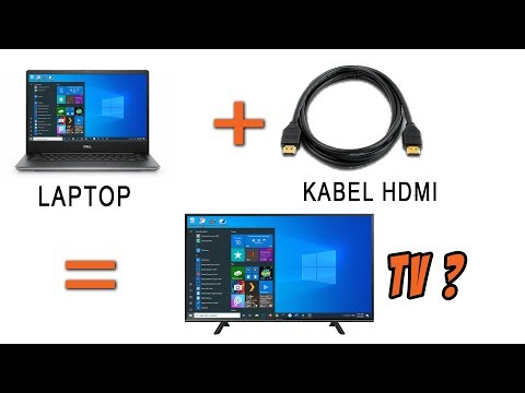 Video: Cara Mengatur Laptop Untuk Terhubung Ke TV