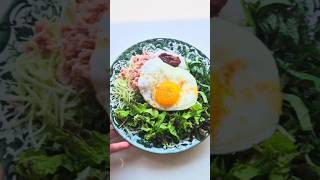 냉장고 털이 웰빙 비빔밥🍱 저당고추장으로 단맛은 줄이고 건강은 업!기름 뺀 참치와 야채 듬뿍 넣은 진짜 다이어트 비빔밥