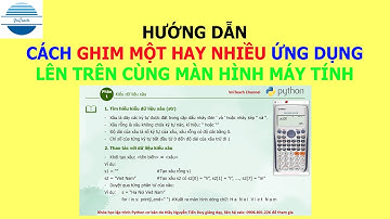 Hướng dẫn cách ghim một hay nhiều ứng dụng lên trên cùng của màn hình máy tính với DeskPins