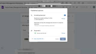 Google Forms: How to Set a Closing Date & Time | Easy Tutorial