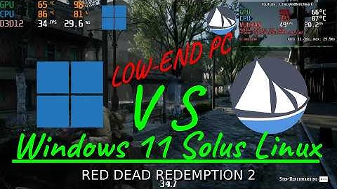 Windows 11 vs Solus Linux FPS Benchmark