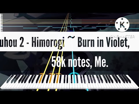 [Black Midi] Touhou 2 - Himorogi ~ Burn in Violet, 58k notes, Me.