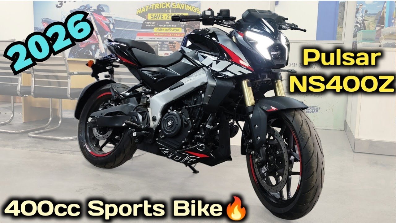 2026 Bajaj Pulsar NS 400 Z | 400cc Sports Bike 🔥 | Features & Price⚡| BikeCar Rama 