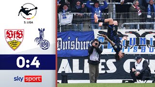Lobinger bringt MSV auf Siegstraße! | VfB Stuttgart II - MSV Duisburg | Highlights - 3. Liga 25/26