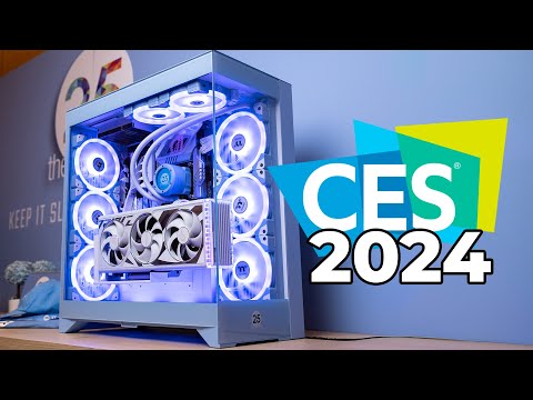 Un color nuevo, gabinete con 14 fans, ventiladores magnéticos y más! Thermaltake en CES 2024!