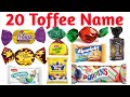 चलो सीखें 20 टॉफी के नाम | Toffee Names for Kids with Pictures & Pronunciation