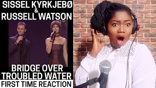 SINGER REACTS TO Sissel Kyrkjebø \& Russell Watson - Bridge Over Troubled Water | FIRST TIME REACTION