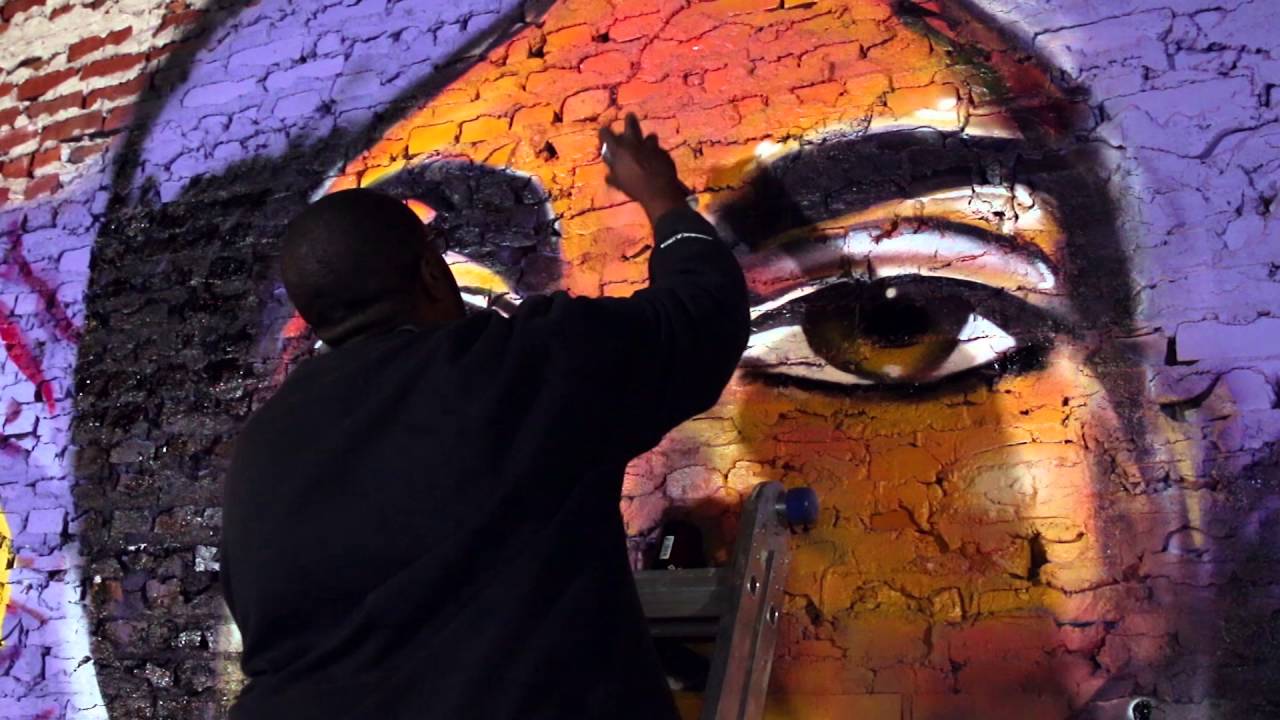 Prince Tribute Mural - Will Kasso Condry & the SAGE COALITION