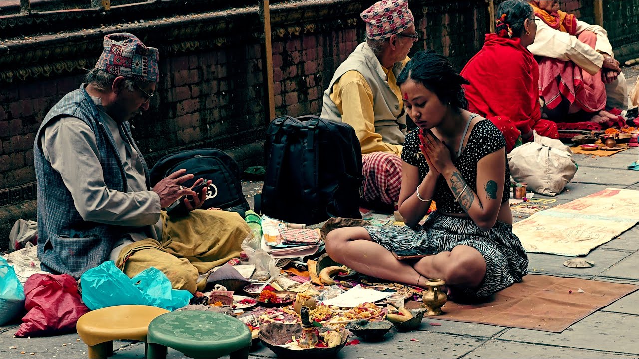 Kathmandu Thamel Street Life | Immersive City Walk & Relaxing Music