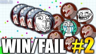 Agar.io/Ogar.io ◆Win Fail Compilation #2◆