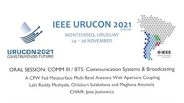 A CPW Fed Metasurface Multi Band Antenna With Aperture Coupling