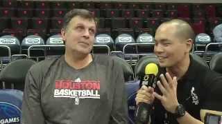 Sports Desk exclusive with Houston Rockets coach Kevin McHale