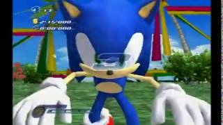 Sonic Unleashed (PS2) - Adabat: Jungle Joyride (Day Stage) S-Rank [720p]