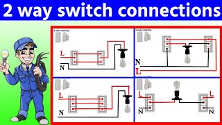 two way switch connection | 4 types