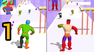 Mashup Hero Superhero 😉😉 Gameplay Walkthrough Part 1 - Android & ios Gameplay