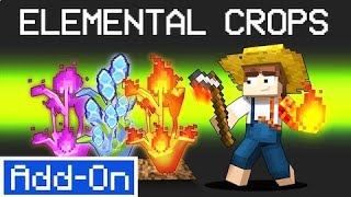 Elemental Crops | Minecraft Marketplace Addon | Showcase
