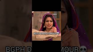 Dark Humor 💀 Bhabhi ji ghar par hain #comedy #darkhumor #happusingh