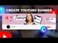 How to Create Amazing YouTube Banner For FREE Canva | 2022