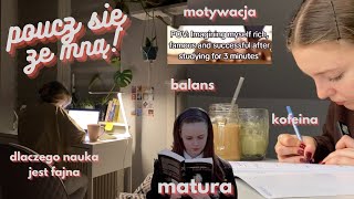 STUDY VLOG: polubiłam naukę (zwariowałam)