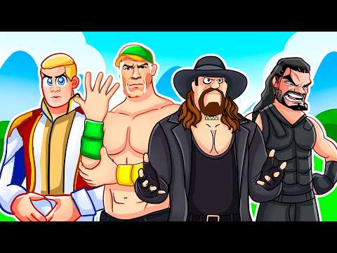 Having A WWE Family In Fortnite With MY CRAZY FAN GIRLS...