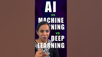 AI vs. Machine Learning vs. Deep Learning: Explained in 1 Minute
