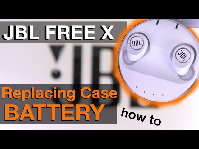 Replacing the BATTERY of JBL case (how to) - YouTube