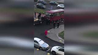 Эмоциональное видео с протеста