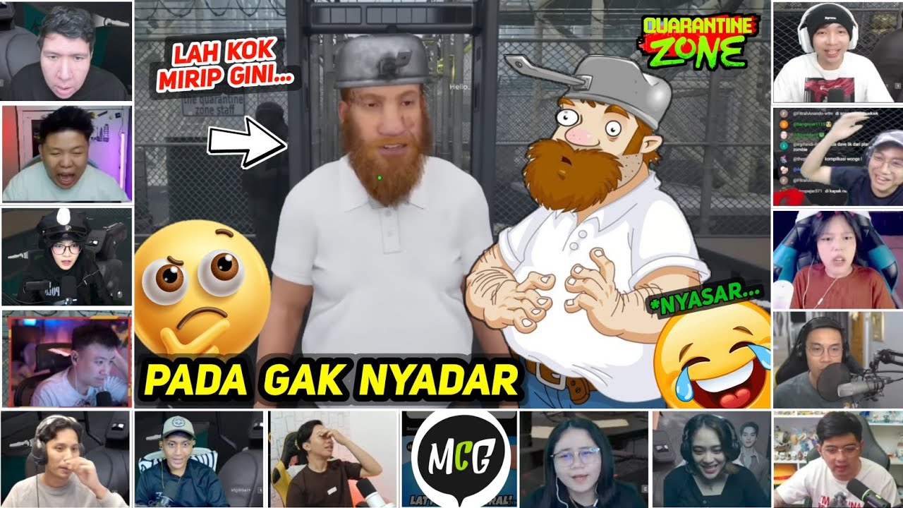 [ REAKSI YOUTUBER GAMERS ] KEDATANGAN CRAZY DAVE PLANTS VS ZOMBIE ...