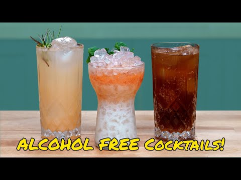 3x Awesome Mocktails! Drink without a hangover