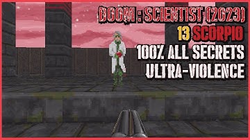 Doom: Scientist Map 13 : Scorpio (All Secrets / UV-Max) : 둠 과학자 _13 전갈