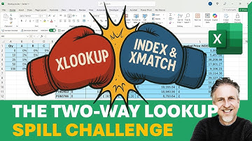 💥SPILL Challenge --- Two Way ( Multiple ) XLOOKUP vs INDEX XMATCH - Which is Better????