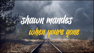 Shawn Mendes - When Your Gone