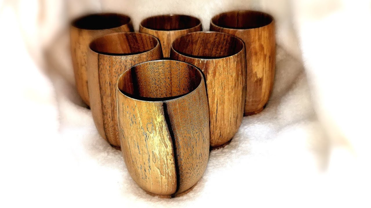 Woodturning Coffee Mug from Walnut Wood Log YouTube