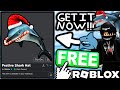 FREE ACCESSORY! HOW TO GET Festive Shark Hat! (ROBLOX)