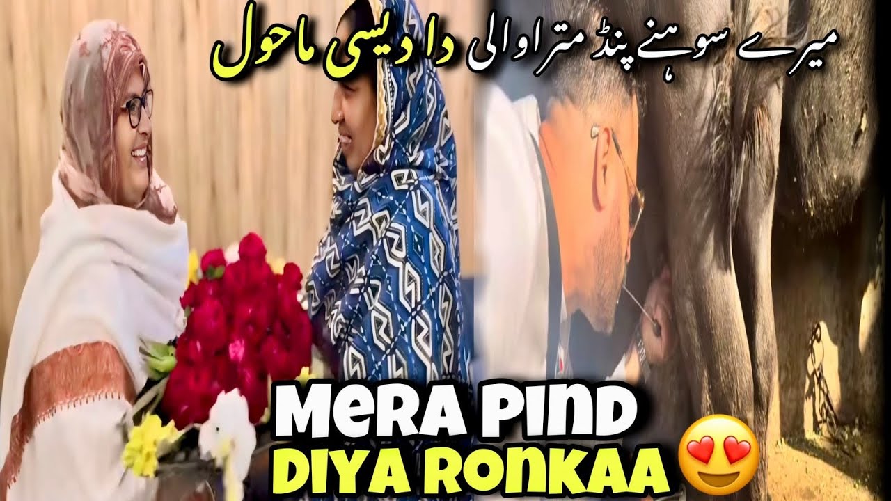 Mera sohna pind Mitranwali diyan ronkan ❤️❤️❤️