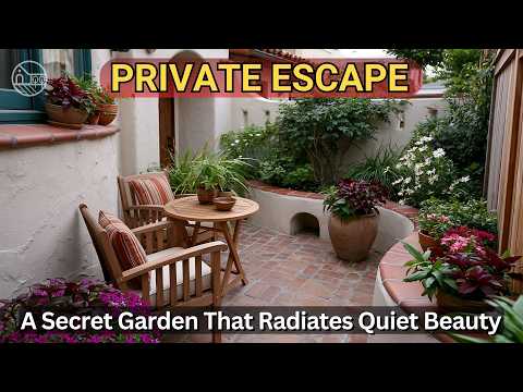 Genius Small Hacienda Garden Ideas to Create Your Own Secret Hideaway