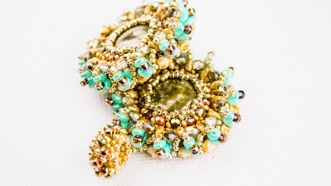 Брошь и кулон одной техникой. (Часть 2/2)