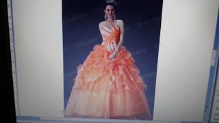 23rd June Dream : The Bride is Sleeping, Orange Wedding Dress 23rd June Dream : The Bride is Sleeping, Orange Wedding Dress
