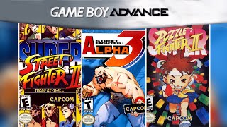 Street Fighter Games for GBA