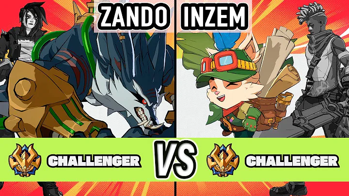 2XKO ▰ Zando (Warwick / Vi) vs Inzem (Teemo / Ekko) ▰ High Level Gameplay
