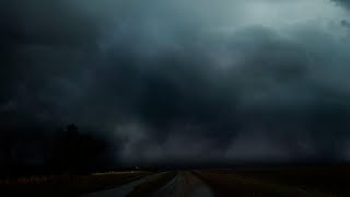 Extremely Wide Tornado in Distance | Waiting Inside My Car – Calm Before the Storm | 3 Hours