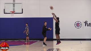 Kawhi Leonard Contested Shooting Workout After Clippers Practice. HoopJab NBA