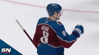 Avalanche's Cale Makar Busts Game Open With First Career Hat Trick vs. Red Wings