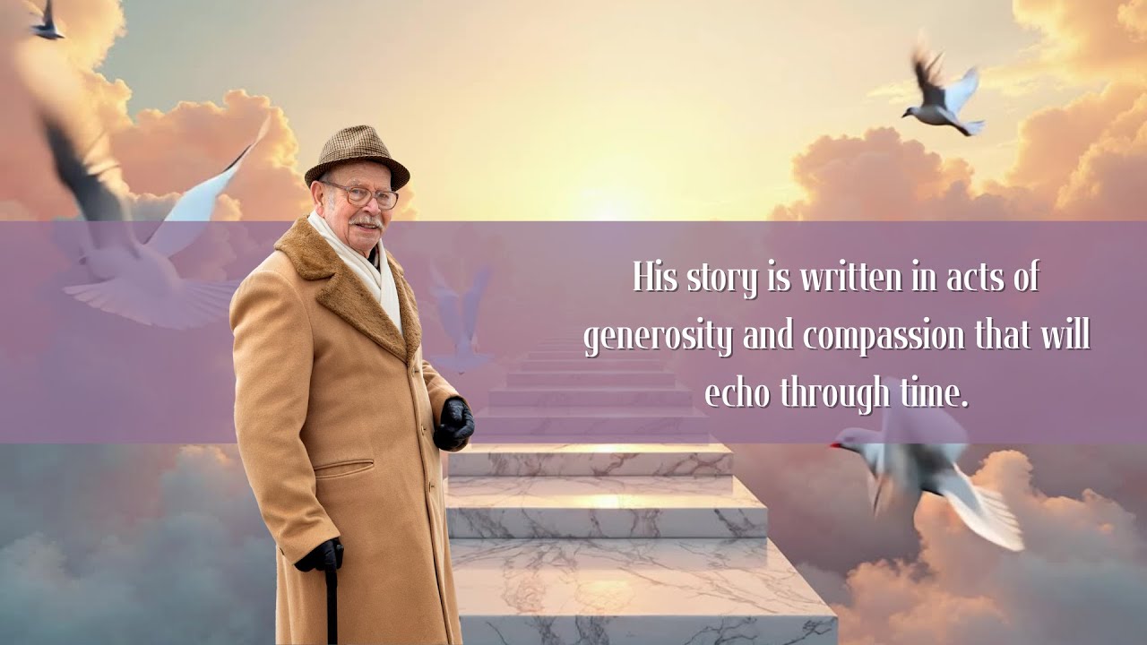 Memorial Slideshow Template – Eternal Peace, In Loving Memory, Funeral Video